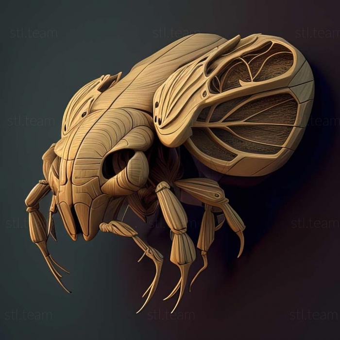 3D модель Longitarsus apicalis (STL)